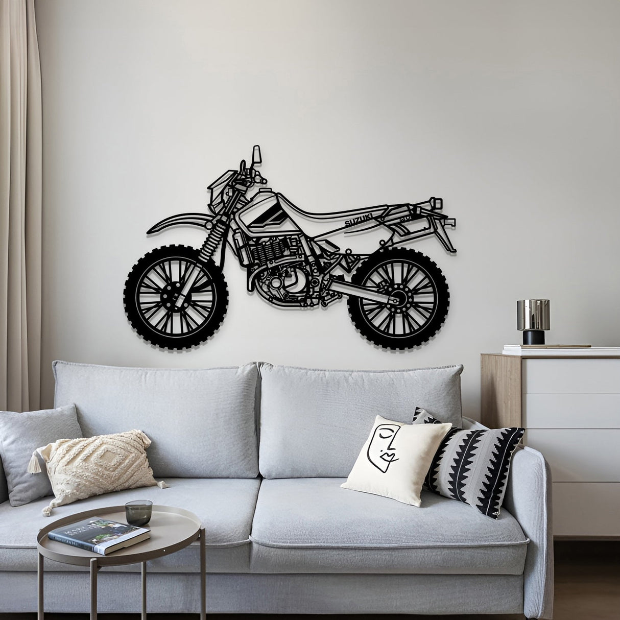 2022 DR650S Metal Motorcycle Wall Art - MT1414