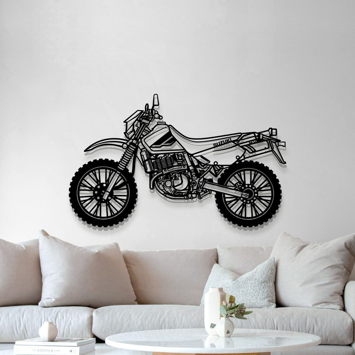 2022 DR650S Metal Motorcycle Wall Art - MT1414