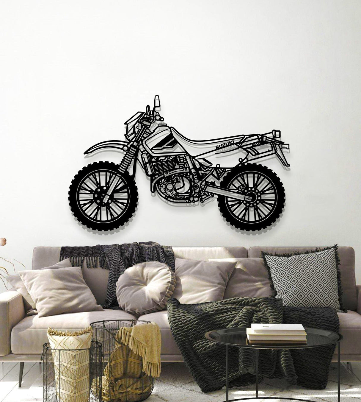 2022 DR650S Metal Motorcycle Wall Art - MT1414