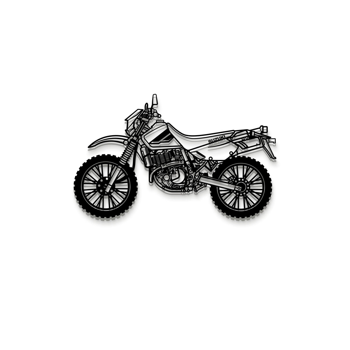 2022 DR650S Metal Motorcycle Wall Art - MT1414