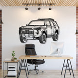 2022 4Runner TRD Pro Perspective Metal Car Wall Art - MT1290