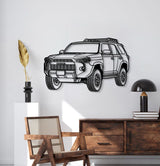 2022 4Runner TRD Pro Perspective Metal Car Wall Art - MT1290