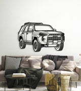 2022 4Runner TRD Pro Perspective Metal Car Wall Art - MT1290