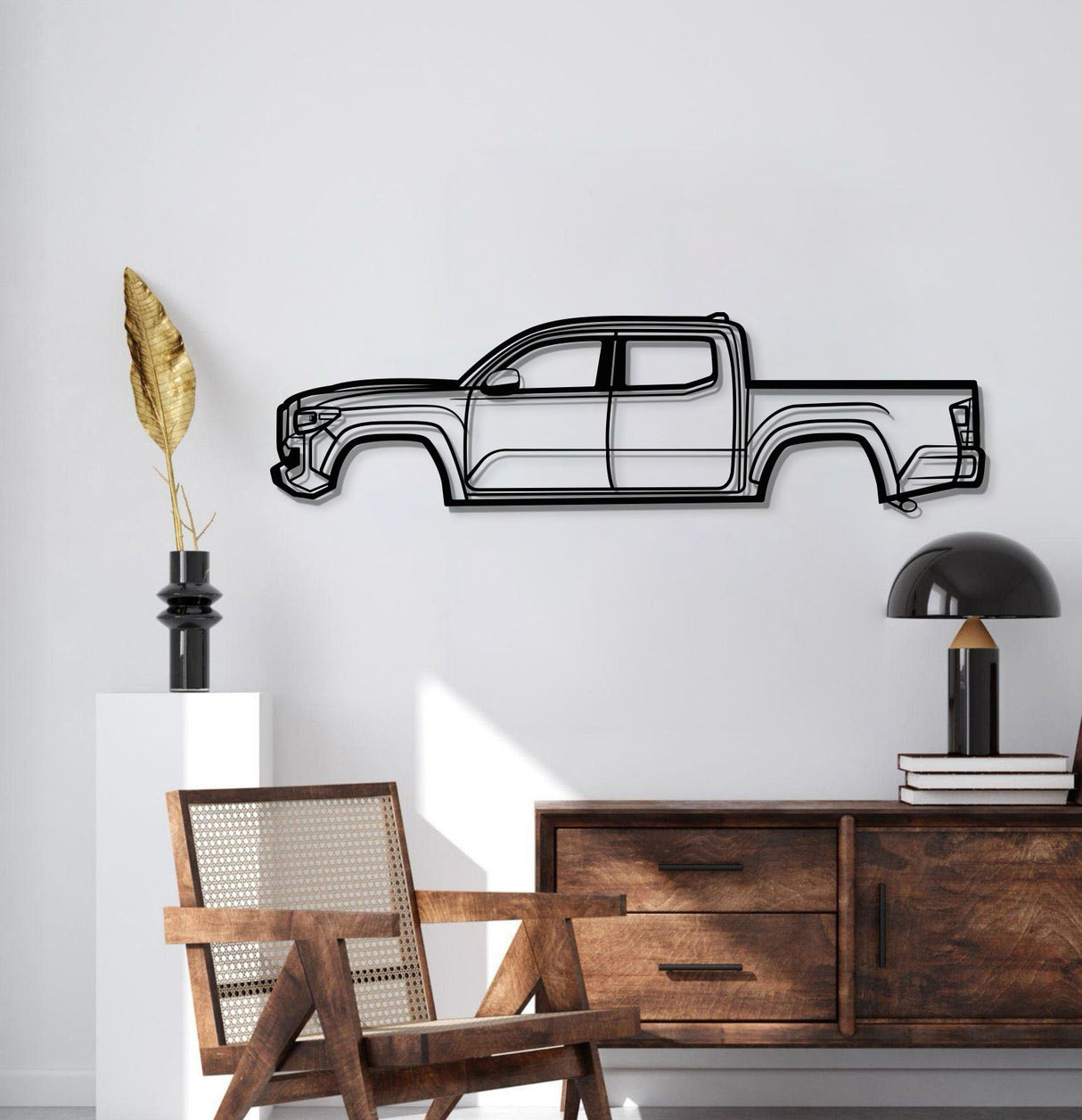 2022 Tacoma Metal Car Wall Art - MT0815