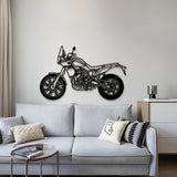 2022 Tenere Metal Motorcycle Wall Art - MT1423