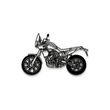 2022 Tenere Metal Motorcycle Wall Art - MT1423