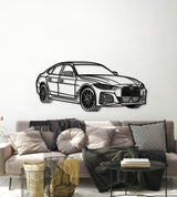 2023 I4 Perspective Metal Car Wall Art - MT1145