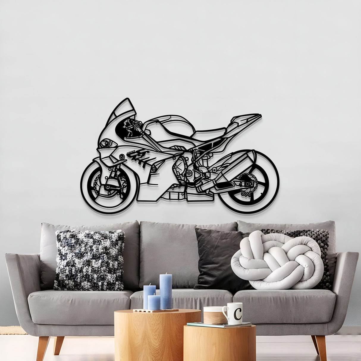 2023 M1000RR Metal Motorcycle Wall Art - MT1387