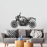 2023 R9T Pure Metal Motorcycle Wall Art - MT1388