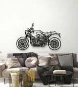 2023 R9T Pure Metal Motorcycle Wall Art - MT1388