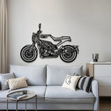 2023 Svartpilen 401 Metal Motorcycle Wall Art - MT1401