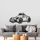 Perspective Metal Car Wall Art - MT0462