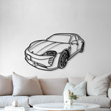 Perspective Metal Car Wall Art - MT1288