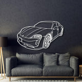 Perspective Metal Car Wall Art - MT1288