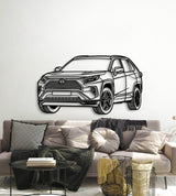 2023 RAV4 GR Sport Perspective Metal Car Wall Art - MT1291