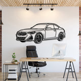 2024 M240i Perspective Metal Car Wall Art - MT1243