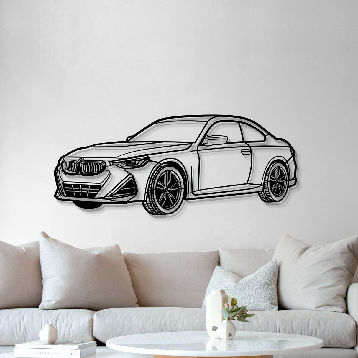 2024 M240i Perspective Metal Car Wall Art - MT1243