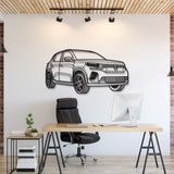 E C3 Perspective Metal Car Wall Art - MT1217