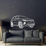 E C3 Perspective Metal Car Wall Art - MT1217