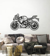 2024 R1 Metal Motorcycle Wall Art - MT1424