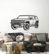 Hummer Perspective Metal Car Wall Art - MT1210