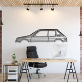 205 GTI Classic Metal Car Wall Art - MT0827