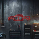 Tacoma Metal Neon Car Wall Art - MTN0048