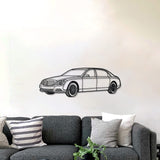 62S Perspective Metal Car Wall Art - MT1219