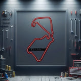 Silverstone Metal Neon Race Track - MTN0152