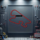 Modena Metal Neon Race Track - MTN0141