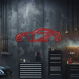 Supra MK5 Metal Neon Car Wall Art - MTN0047