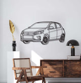 2020 Mirage Perspective Metal Car Wall Art - MT1221