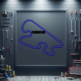 Modena Metal Neon Race Track - MTN0141