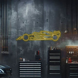 F1 Metal Neon Car Wall Art - MTN0024