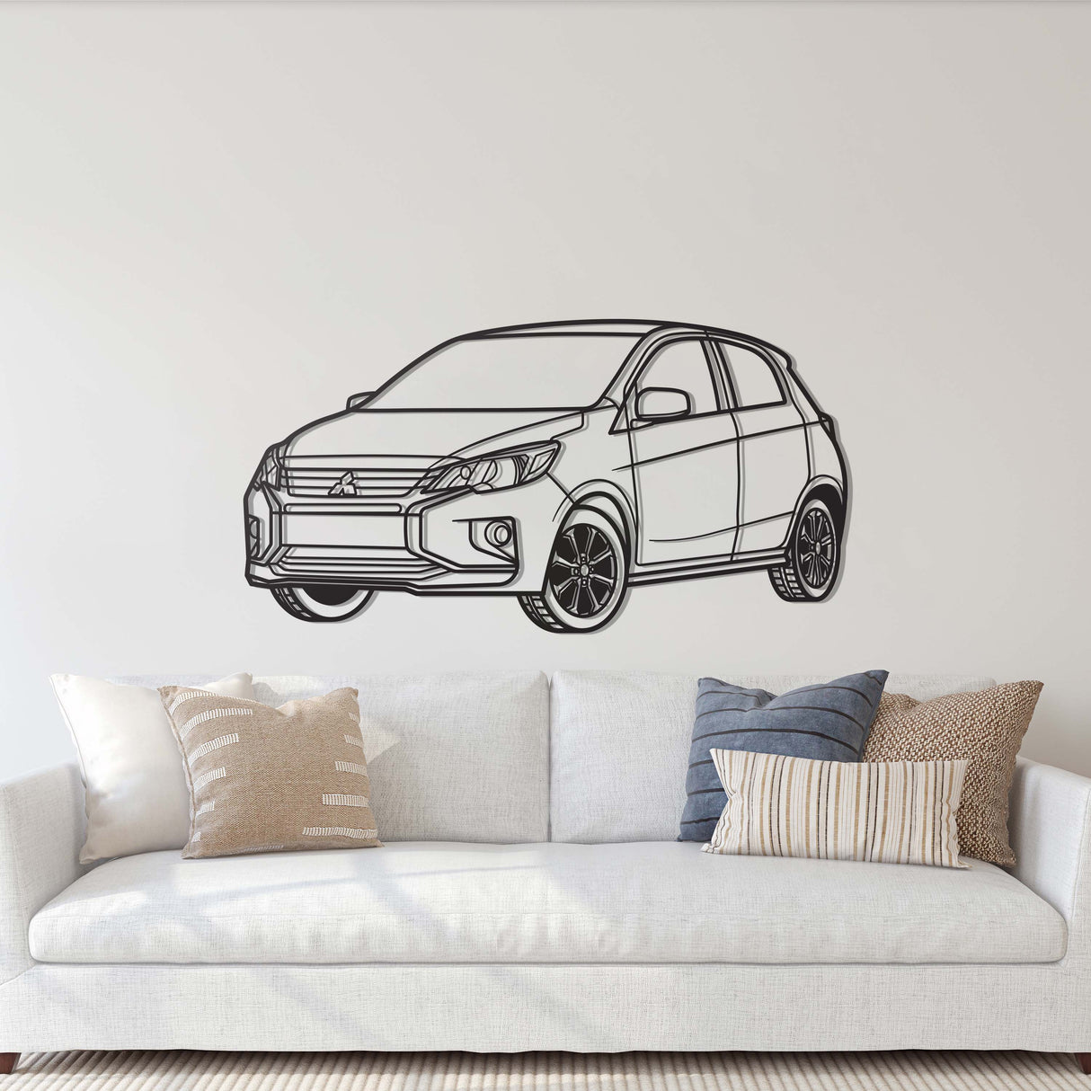 2020 Mirage Perspective Metal Car Wall Art - MT1221