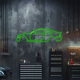 E46 Metal Neon Car Wall Art - MTN0015