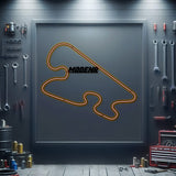 Modena Metal Neon Race Track - MTN0141