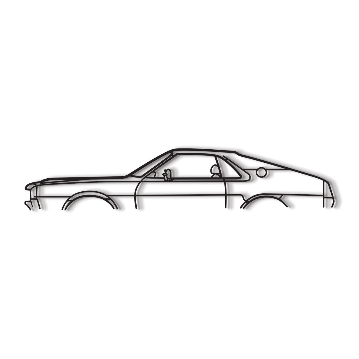 1970 AMX Metal Car Wall Art - MT0126