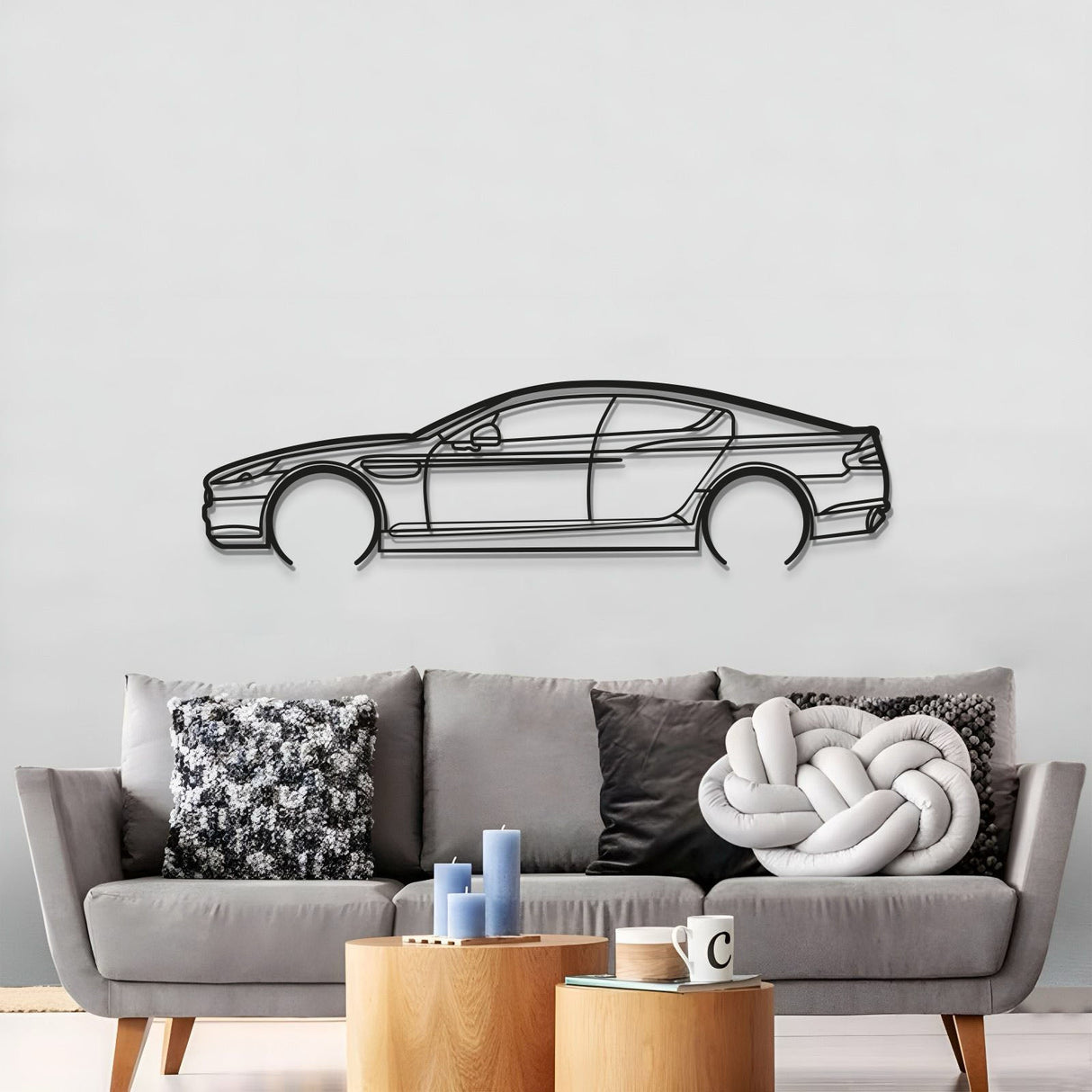 Rapide Metal Car Wall Art - MT1073