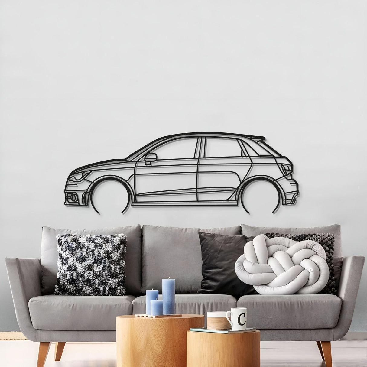 A1 Metal Car Wall Art - MT0885