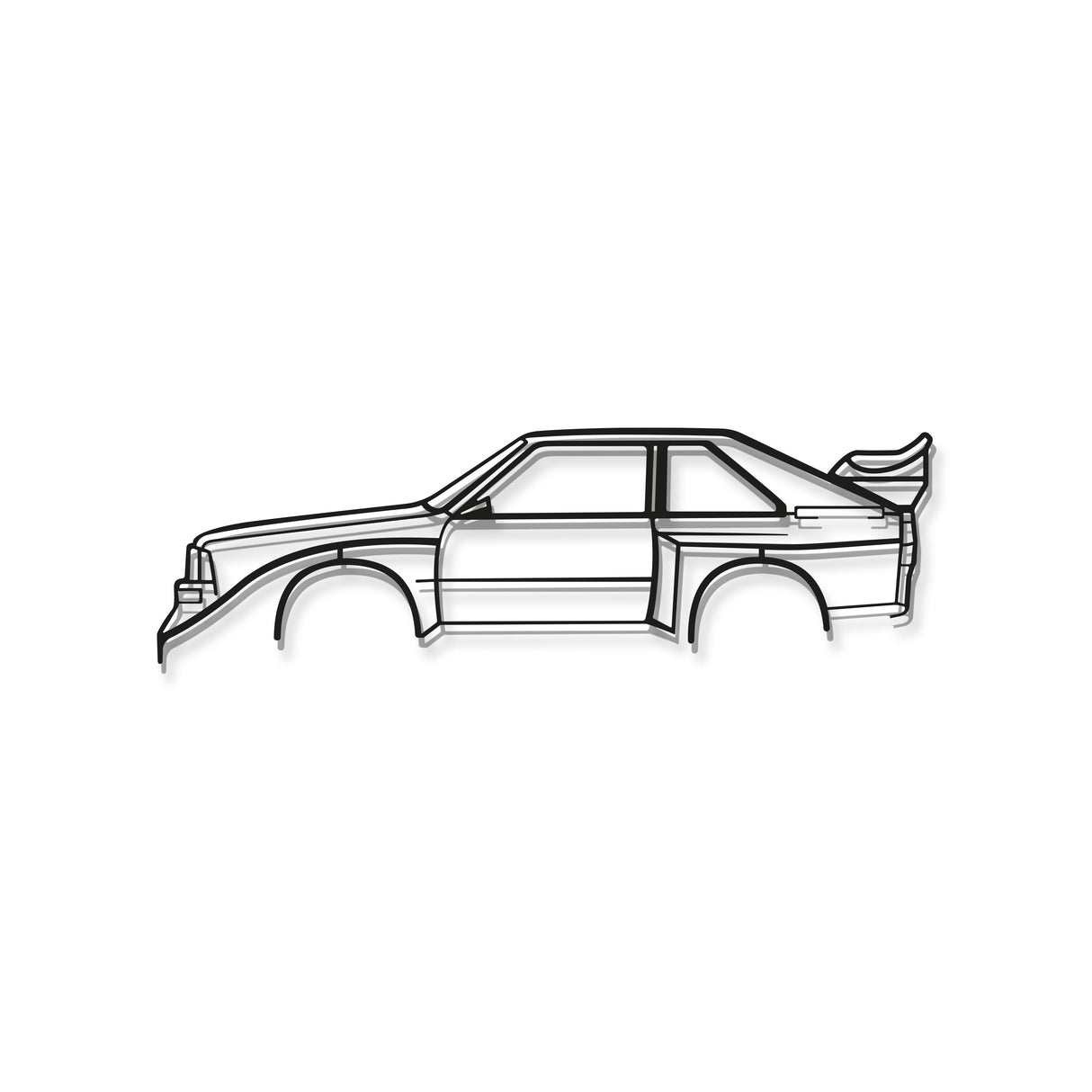 S1 Group B Metal Car Wall Art - MT1080