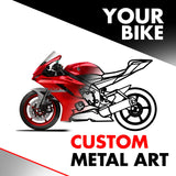 Your Personalized Motorcycle Metal Wall Art - MT1114