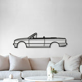 E30 Cabrio Metal Car Wall Art - MT0932