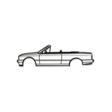 E30 Cabrio Metal Car Wall Art - MT0932