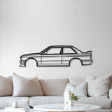 E30 M3 Metal Car Wall Art - MT0936