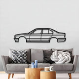 E34 Metal Car Wall Art - MT0939