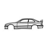 E36 M3 Metal Car Wall Art - MT0947