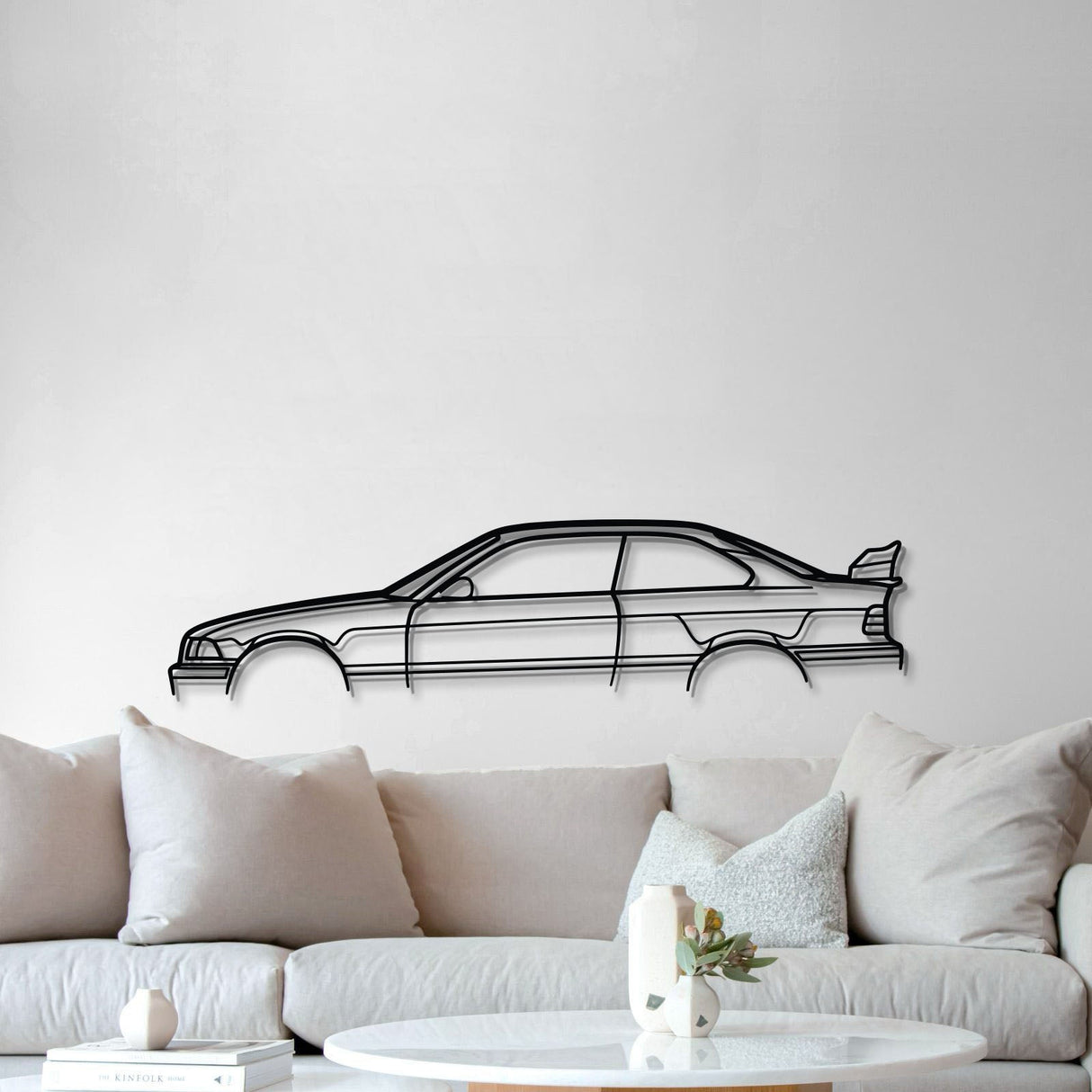 E36 M3 CS Metal Car Wall Art - MT0945