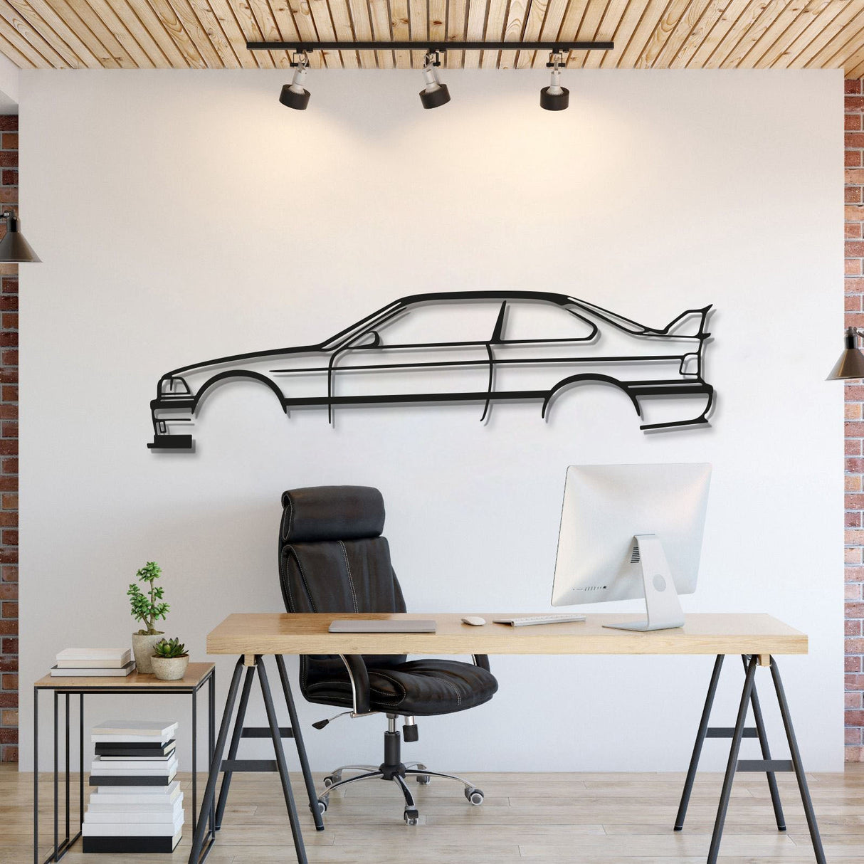 E36 M3 Metal Car Wall Art - MT0946