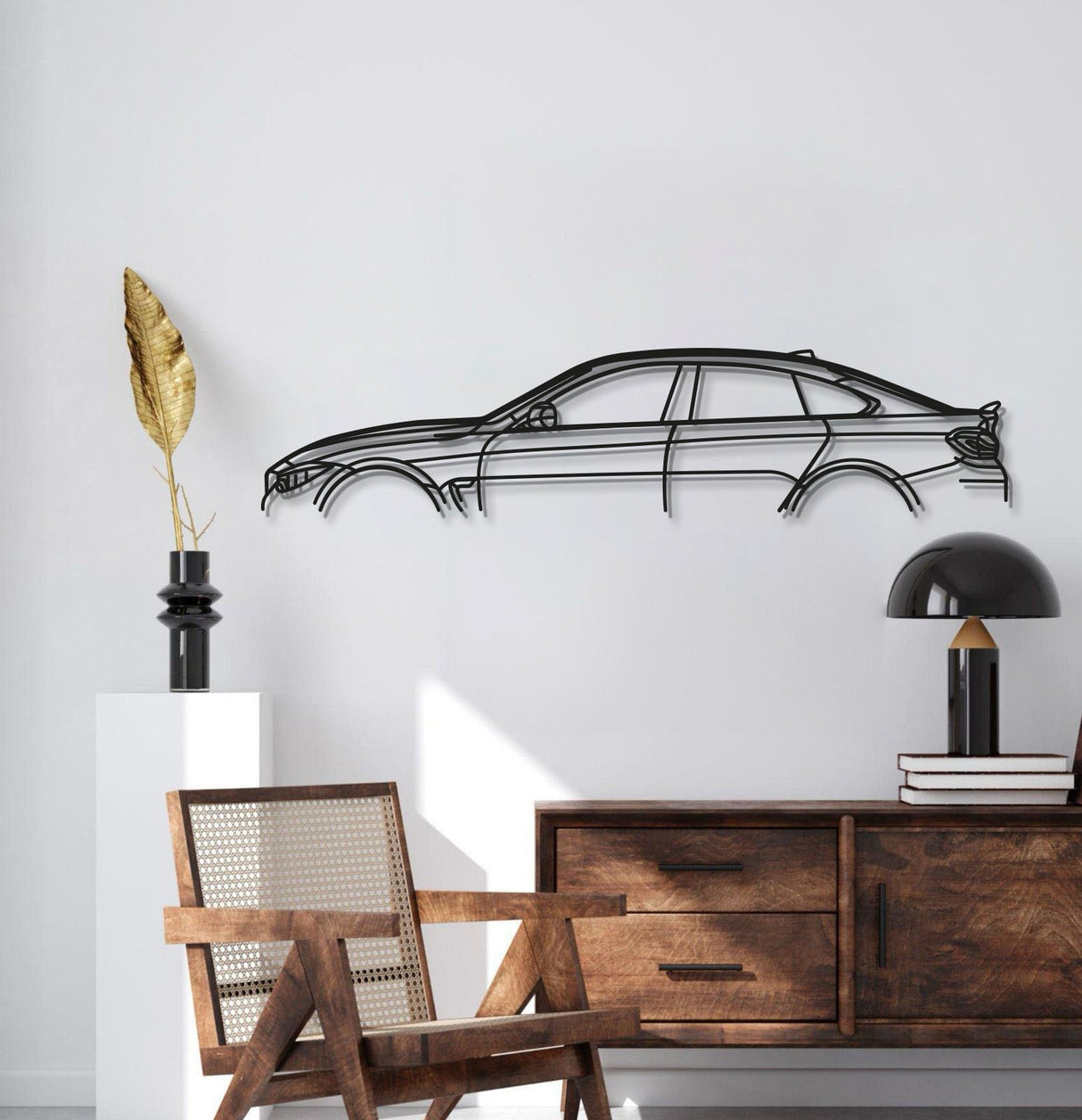 F36 Gran Coupe Metal Car Wall Art - MT0970